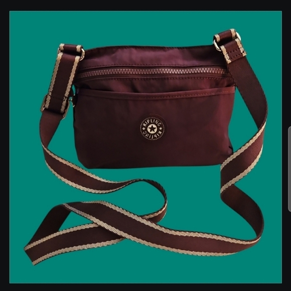 KIPLING Emmylou Plum Crossbody Bag - Picture 1 of 13